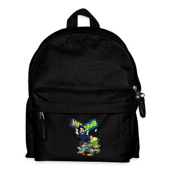 Fest Corner Logo - Kinder Rucksack - Schwarz - Vorne