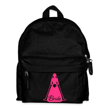 Bride - Kids' Backpack - black - Front
