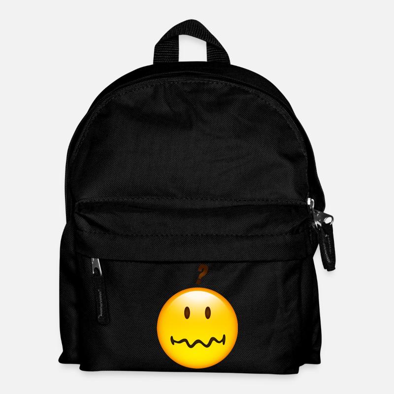 Smiley Question mark - Sac à dos Enfant - noir