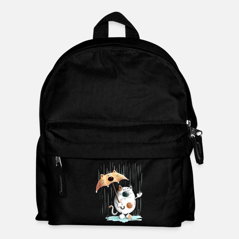 Rainy Day - Kids' Backpack - black