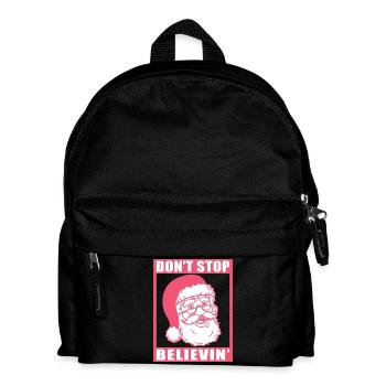 Noël Noël n’arrêtez pas Believin' Cadeau de Noël - Sac à dos Enfant - noir - Devant