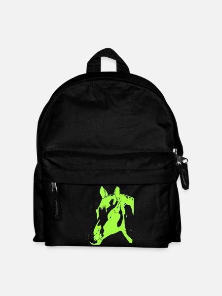 Pferd - Kinder Rucksack - Schwarz