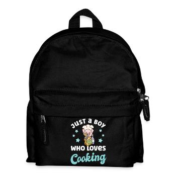 Chef Cooking - Kids' Backpack - black - Front