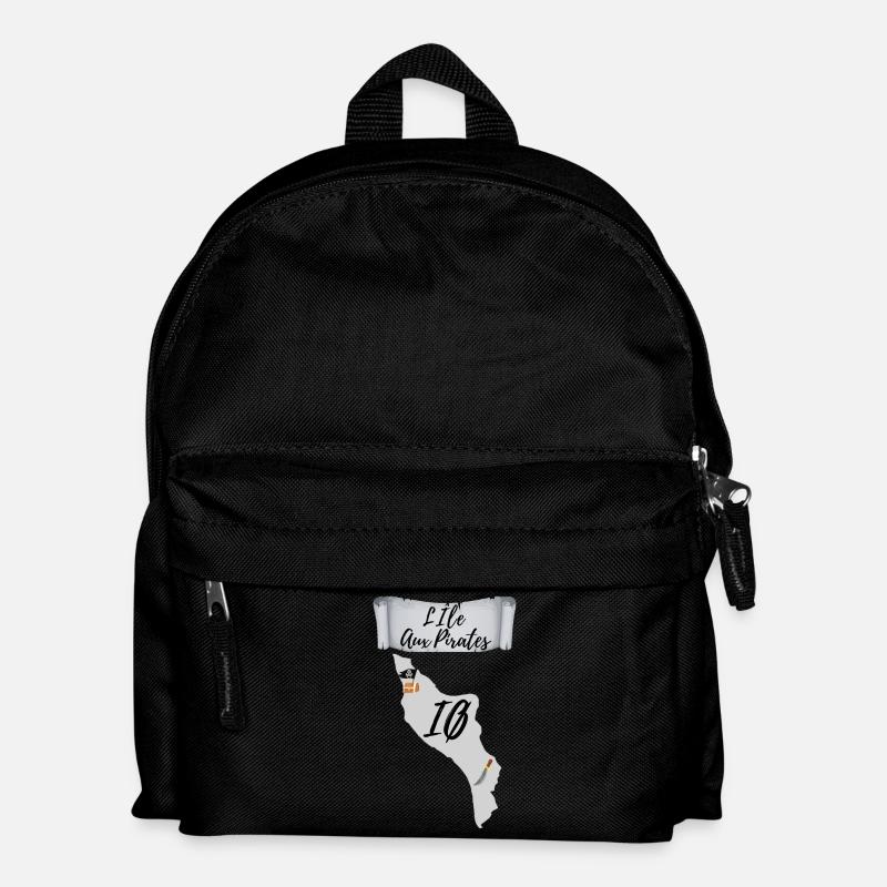 Die Insel der Piraten, Oléron - Kinder Rucksack - Schwarz