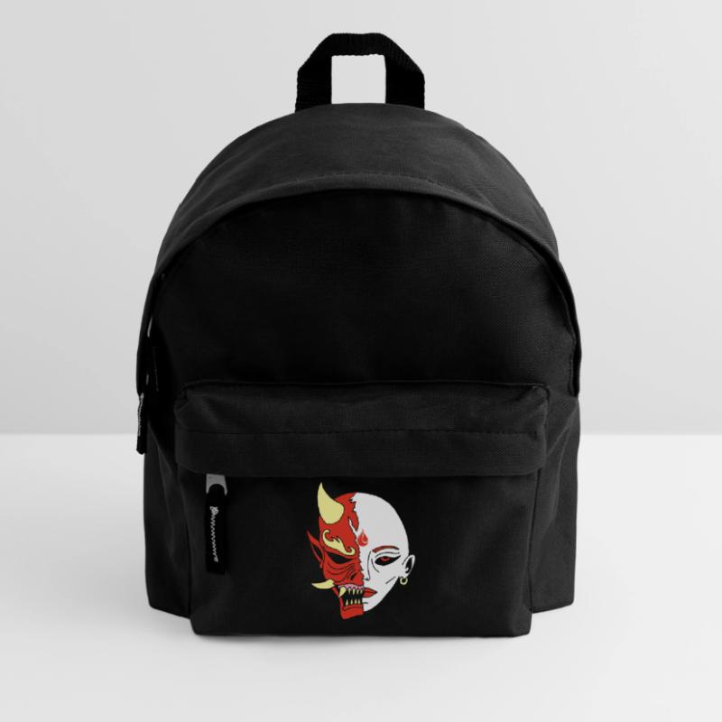 Mensch oder Dämon? Kinder Rucksack