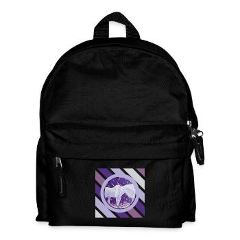 Unicorn couple firefly night - Sonja Ariel - Kids' Backpack - black - Front