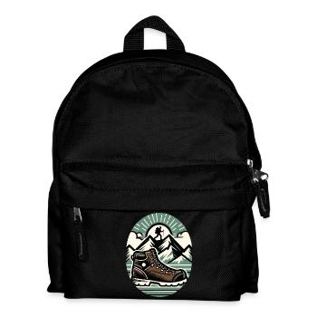 Wanderschuhe Mountain Trekkeur Randonneur - Kinder Rucksack - Schwarz - Vorne