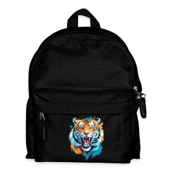Nepal Tiger - Kids' Backpack - black - Front