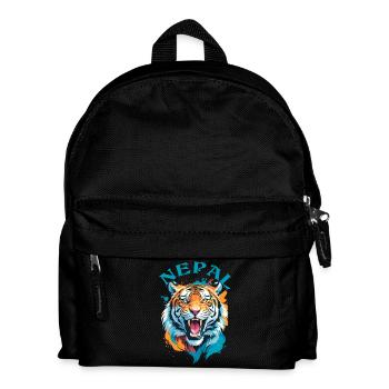 Tigre Du Népal - Sac à dos Enfant - noir - Devant