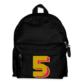 5. 5 YEARS. 5th ANNIVERSARY. 5 YEAR ANNIVERSARY - Kids' Backpack - black - Front