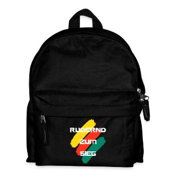 Ramer vers la victoire - Sac à dos Enfant - noir - Devant