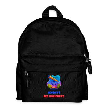 Au-delà de l’horizon - Sac à dos Enfant - noir - Devant