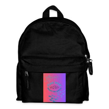 Fish Deep Brave The Arctic - Kids' Backpack - black - Front