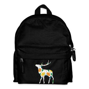 Deer - Kids' Backpack - black - Front