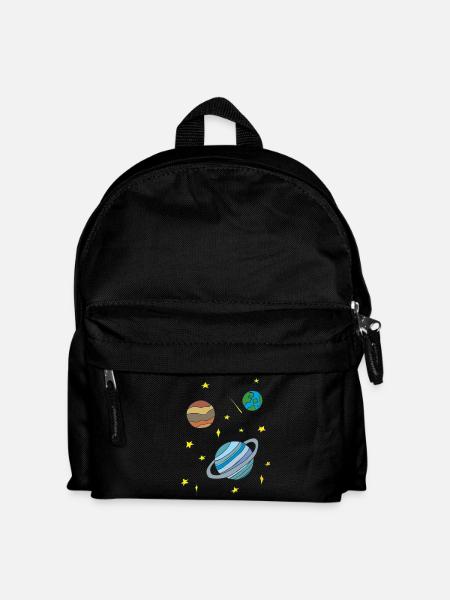 galaxy - Kinder Rucksack - Schwarz