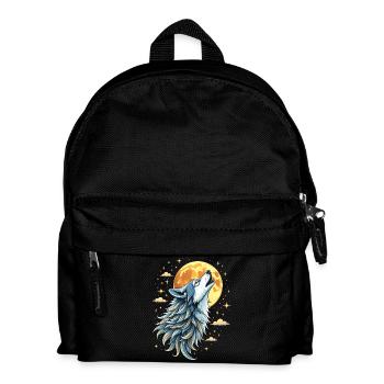 Mystic Wolf - Heartbeat - Kids' Backpack - black - Front