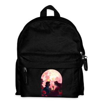 Rose Red and Her Prince - Kids' Backpack - black - Front