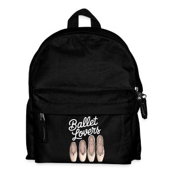 Ballettliebhaber Fünf Hausschuhe - Kinder Rucksack - Schwarz - Vorne