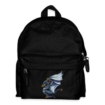 Small Gargoyle - Kids' Backpack - black - Front