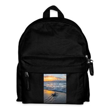 She needed a hero - Kinder Rucksack - Schwarz - Vorne
