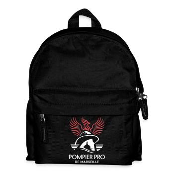 Pompier Pro de Marseille - Sac à dos Enfant - noir - Devant