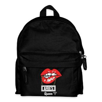 Sternzeichen Widder - Kinder Rucksack - Schwarz - Vorne