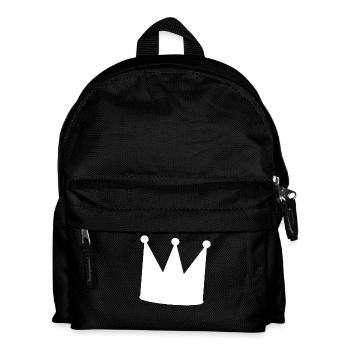 König - Kinder Rucksack - Schwarz - Vorne