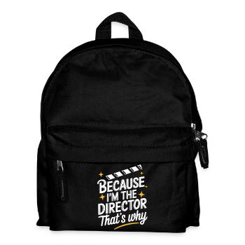 Cinéaste Film Réalisateur Directeur de la photographie Film - Sac à dos Enfant - noir - Devant