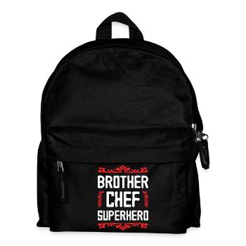 Brother Superhero - Kids' Backpack - black - Front