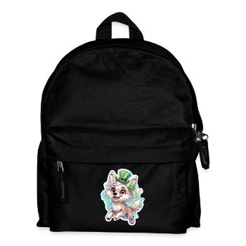 Renard de la Saint-Patrick - Sac à dos Enfant - noir - Devant