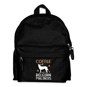 Belgian Malinois - Kids' Backpack - black - Front