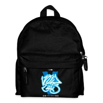 Graffiti urbain streetwear - Sac à dos Enfant - noir - Devant
