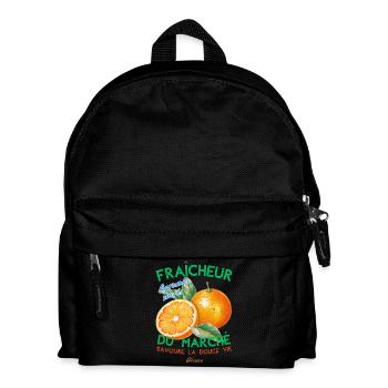 Fraicheur du marché - Sac à dos Enfant - noir - Devant