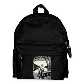 Cadeau d’artiste de tatouage - Sac à dos Enfant - noir - Devant