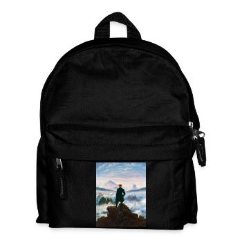 Wanderer above the Sea of Fog Caspar David Friedrich - Kids' Backpack - black - Front