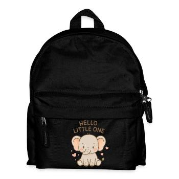 Hello little one ♥️ - Kids' Backpack - black - Front