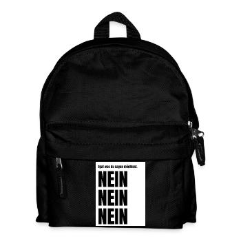 Egal_was_du_sagen_moechtest - Sac à dos Enfant - noir - Devant