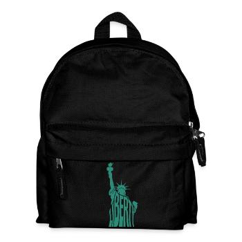Statue de la Liberté - Cool New York USA Logo - Sac à dos Enfant - noir - Devant