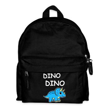 Triceratops Dinosaur - Kids' Backpack - black - Front