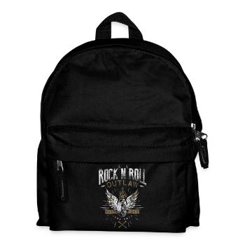 Rock & Roll Outlaw - Kids' Backpack - black - Front