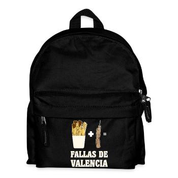 Fallas Pyro Chorrus - Kinder Rucksack - Schwarz - Vorne