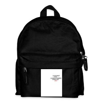 I Was Born Cool Global Warming Hot - Kids' Backpack - black - Front
