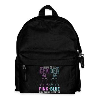 Révélation du sexe de Pâques de la future maman - Sac à dos Enfant - noir - Devant