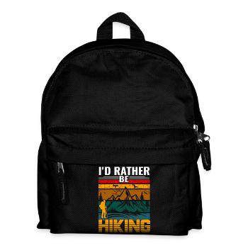 Wandern - Kinder Rucksack - Schwarz - Vorne