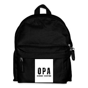 GRANDPA A Man - A Myth - Kids' Backpack - black - Front