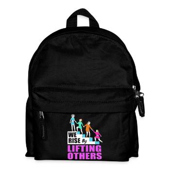 Feminismus Feminist Feministin Frauentag - Kinder Rucksack - Schwarz - Vorne