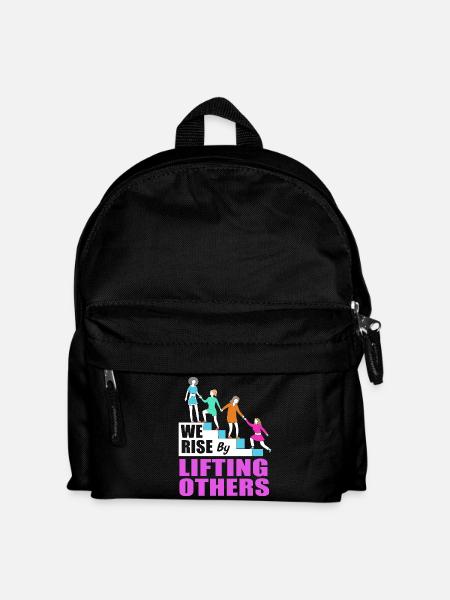 Feminismus Feminist Feministin Frauentag - Kinder Rucksack - Schwarz