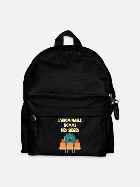 The Abominable Man of Sieges - Kids' Backpack - black