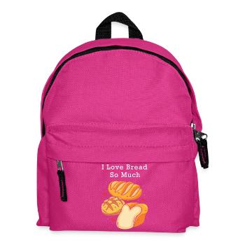 Bäcker Bäckerin Backen - Kinder Rucksack - Fuchsia - Vorne