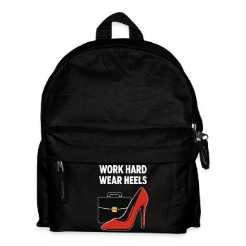 Business Babe : Talons à la Travail Dur - Sac à dos Enfant - noir - Devant